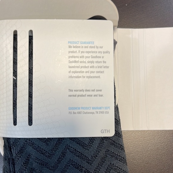 Goodhew Herrington Merino Opaque Tights - size small and med in charcoal grey. - Picture 3 of 7